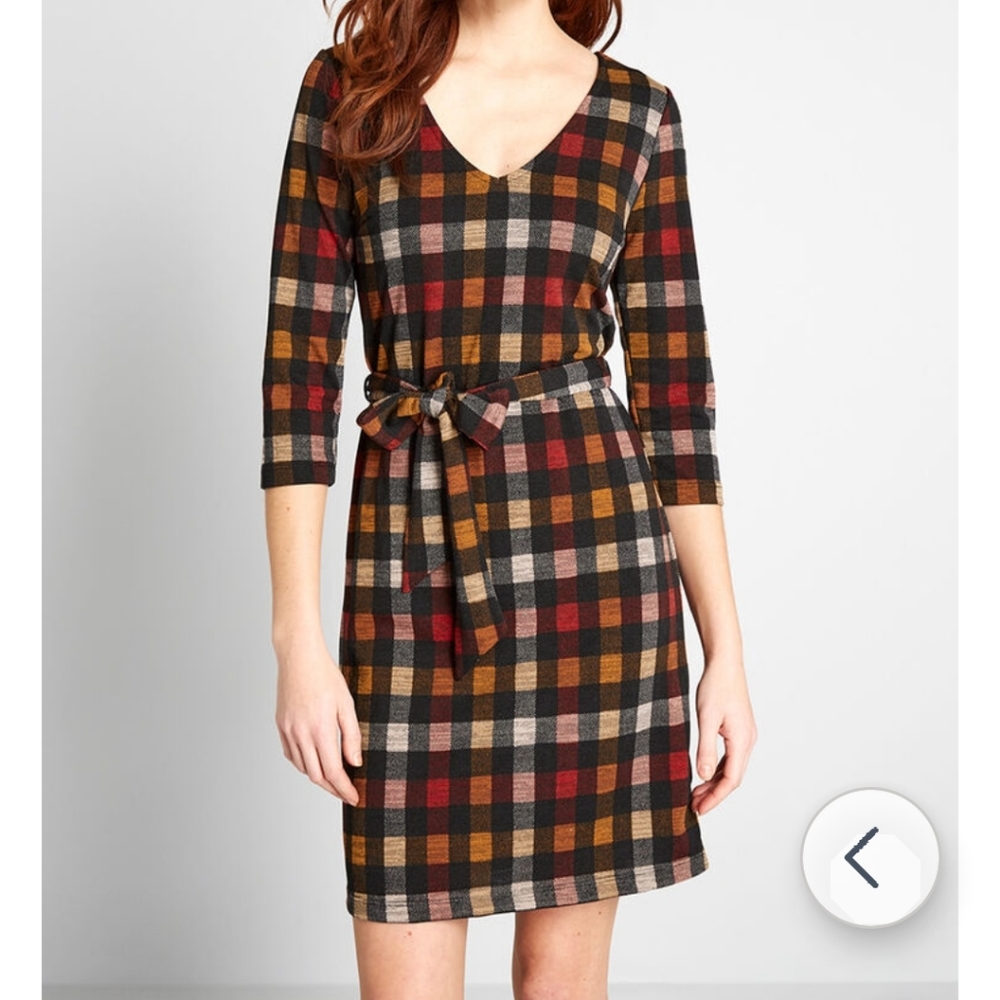 Plaid Dress from Modcloth